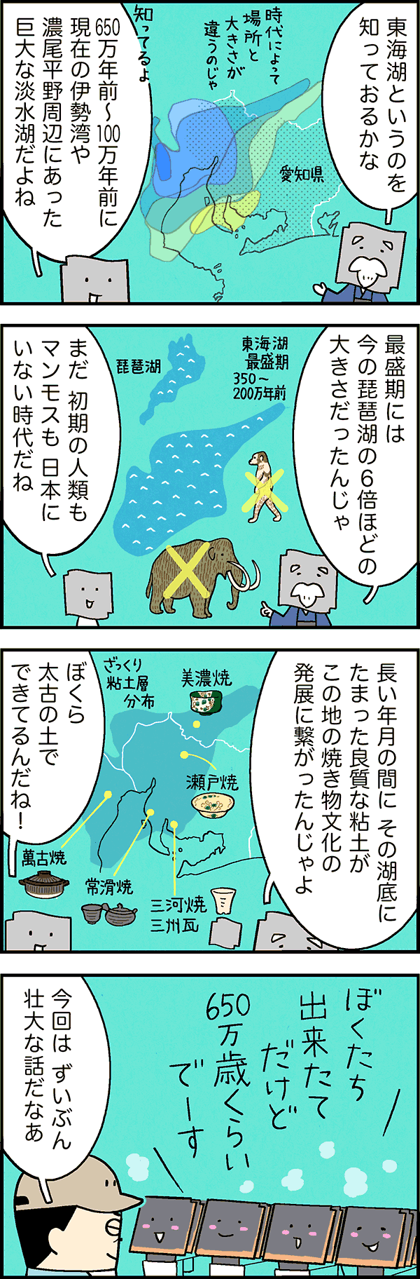 生まれは東海湖